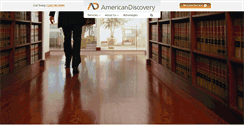 Desktop Screenshot of americandiscovery.com